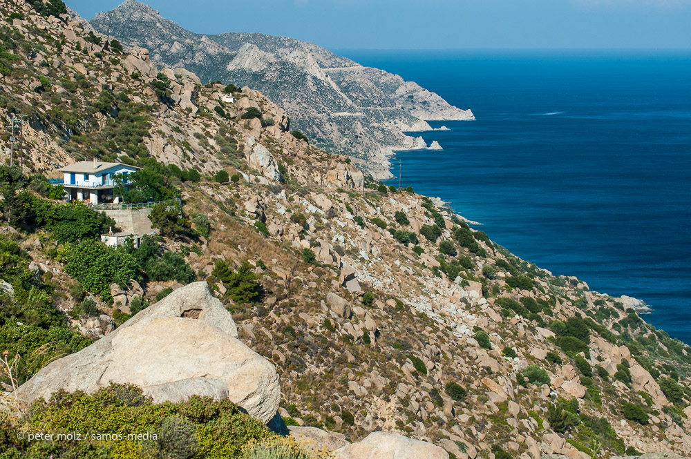 Ikaria - On the road to Karkinagri