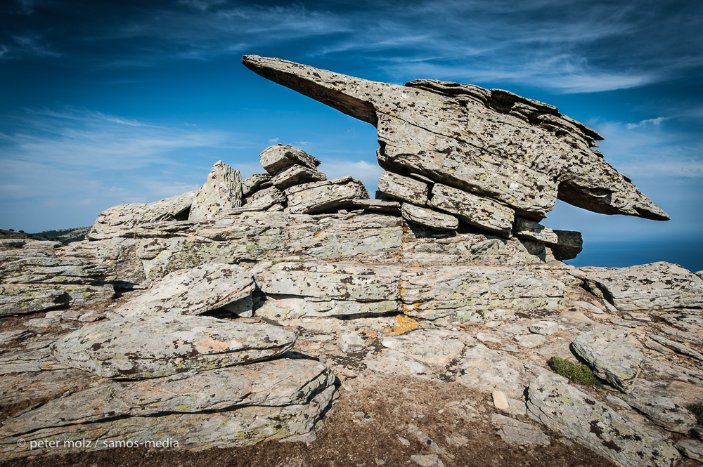 Ikaria - special rock formation in Pezi region