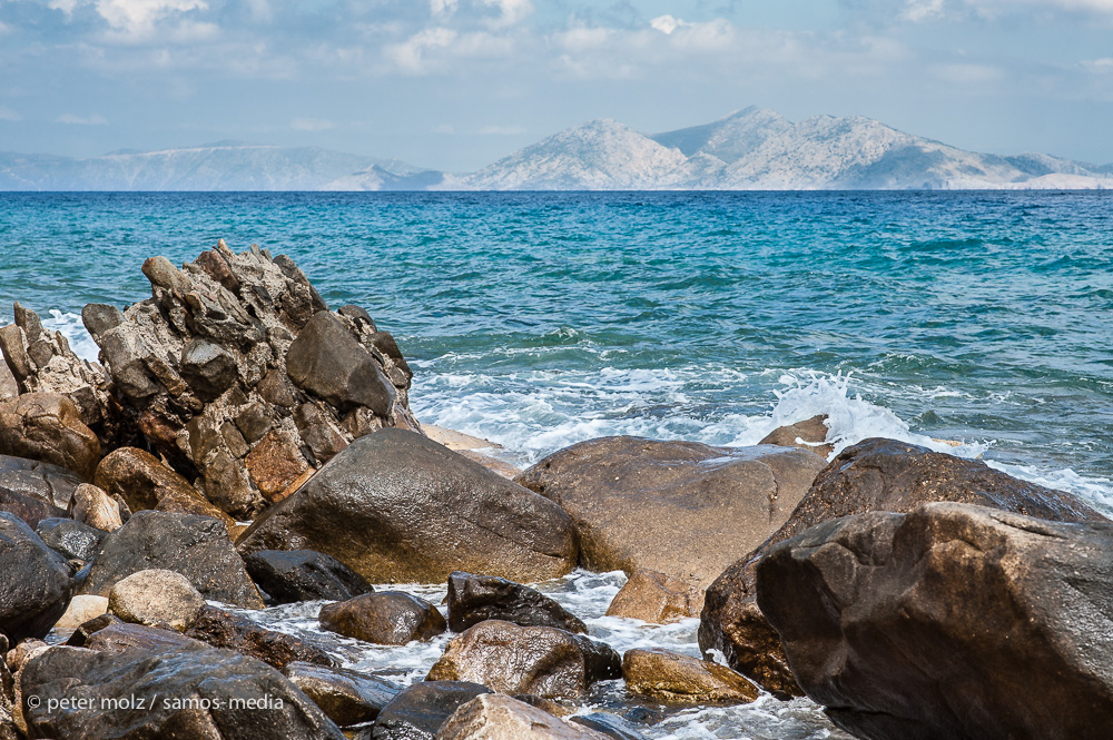 Ikaria - view towards Fourni archipelago