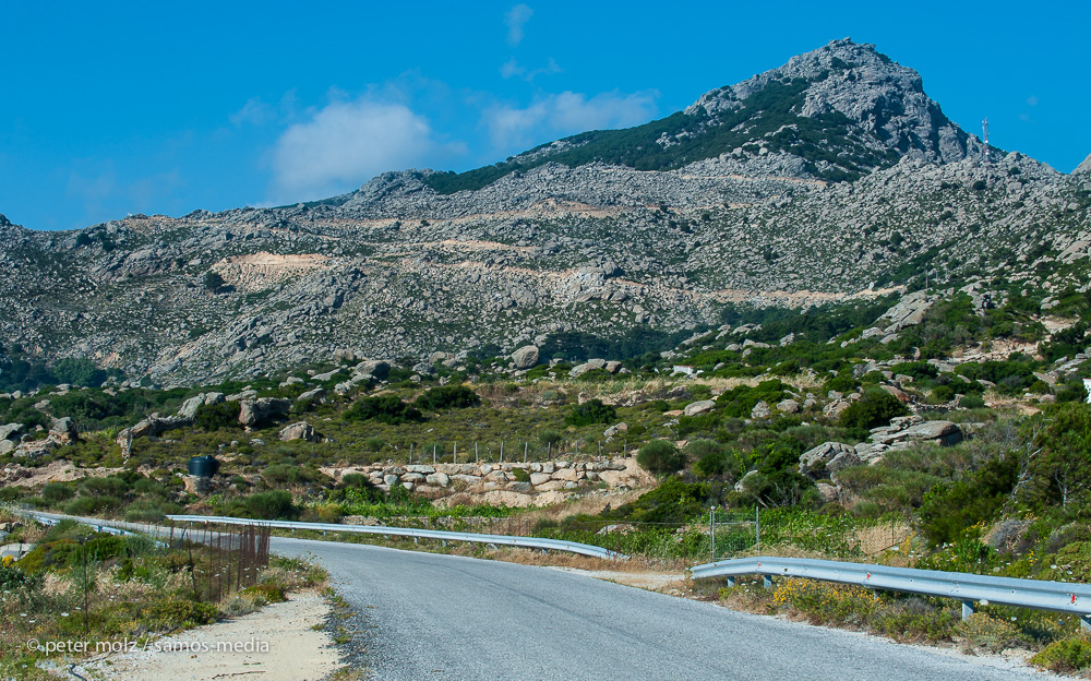 Ikaria/Greece - Roads in the southwest