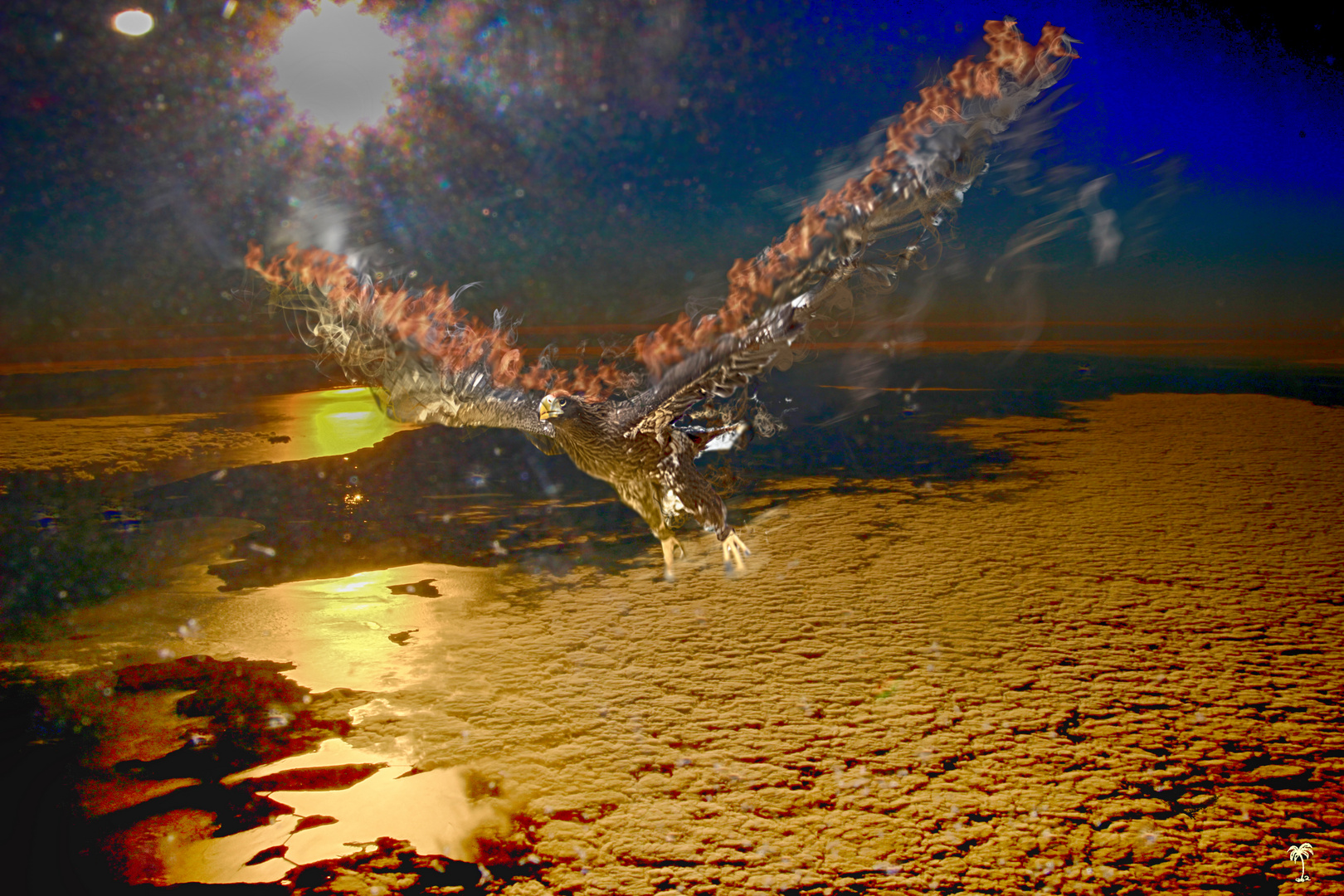 Ikarus Foto & Bild konzept fotografie, fotomontage, fantasy mystery