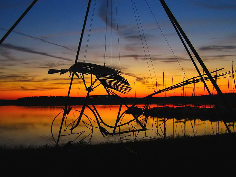 Ikarus im Abendrot