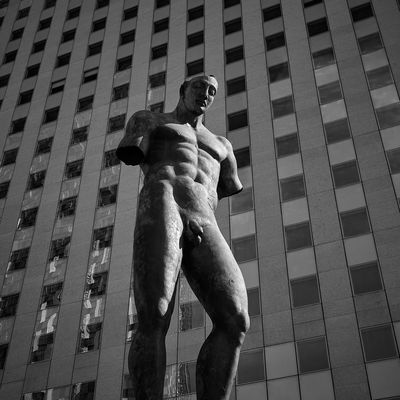 Ikarus - One sculpture, three views - No. 2