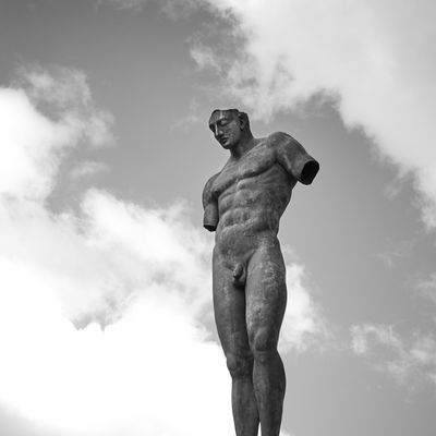 Ikarus - One sculpture, three views - No. 3