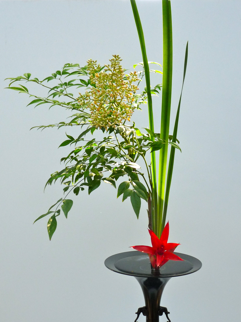 Ikebana-Kunst im Frankfurter Palmengarten