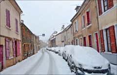 Il a bien neigé en Ile de France ....