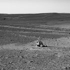 il bacio nel deserto