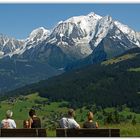 il balcone del monte bianco...