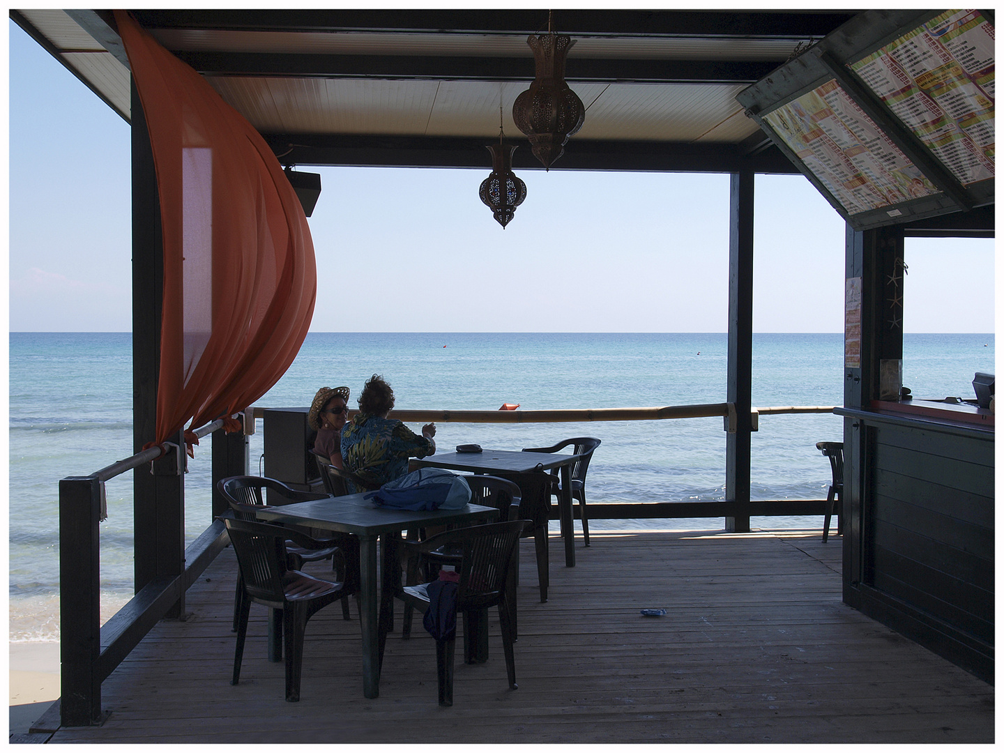 Il bar sulla spiaggia