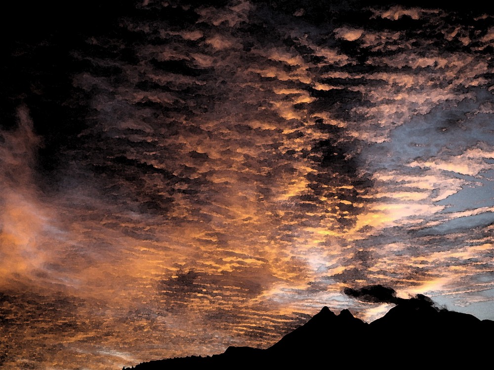 il bel cielo della bregaglia