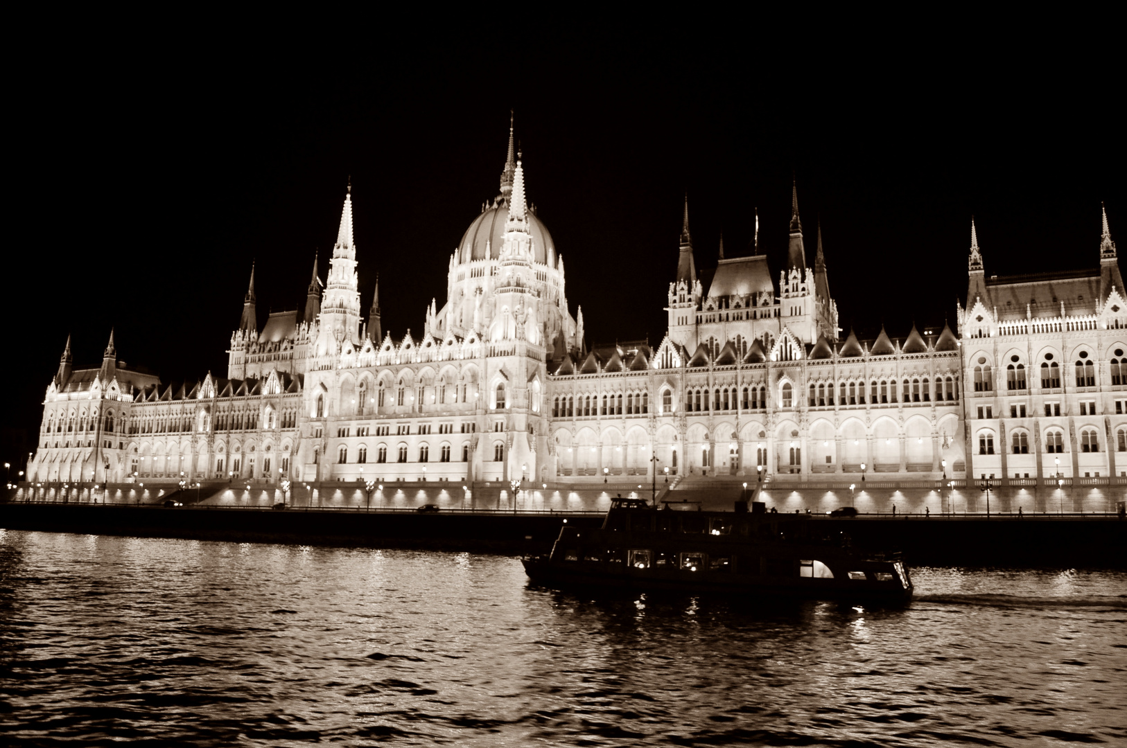 Il bellissimo parlamento di Budapest!