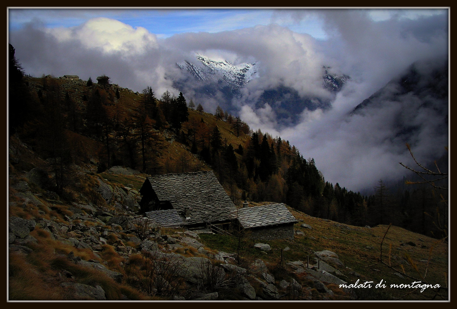 il bello della montagna...