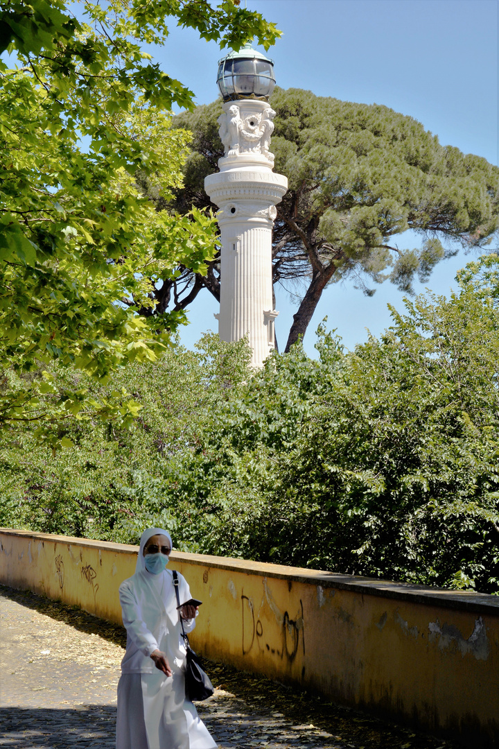 Il bianco faro di Roma