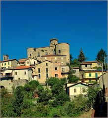 il borgo di Bastia, frazione  di Licciana Nardi
