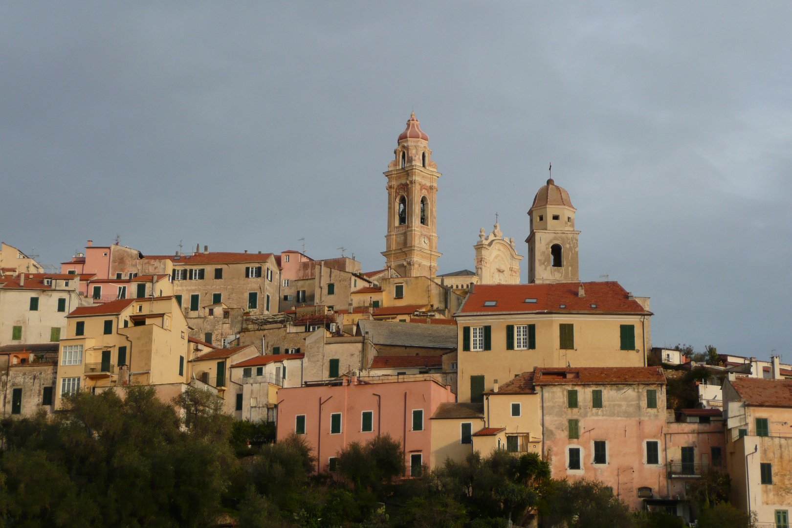 il borgo di Cervo (Liguria)