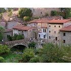 Il  borgo di Fivizzano  sviluppatosi attorno  al castello della Verrucola!...