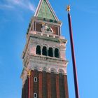 Il campanile di San marco nella sua imponenza