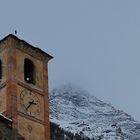 Il campanile nella tormenta