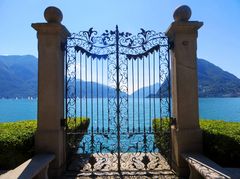 Il cancello del Lago di Lugano ...
