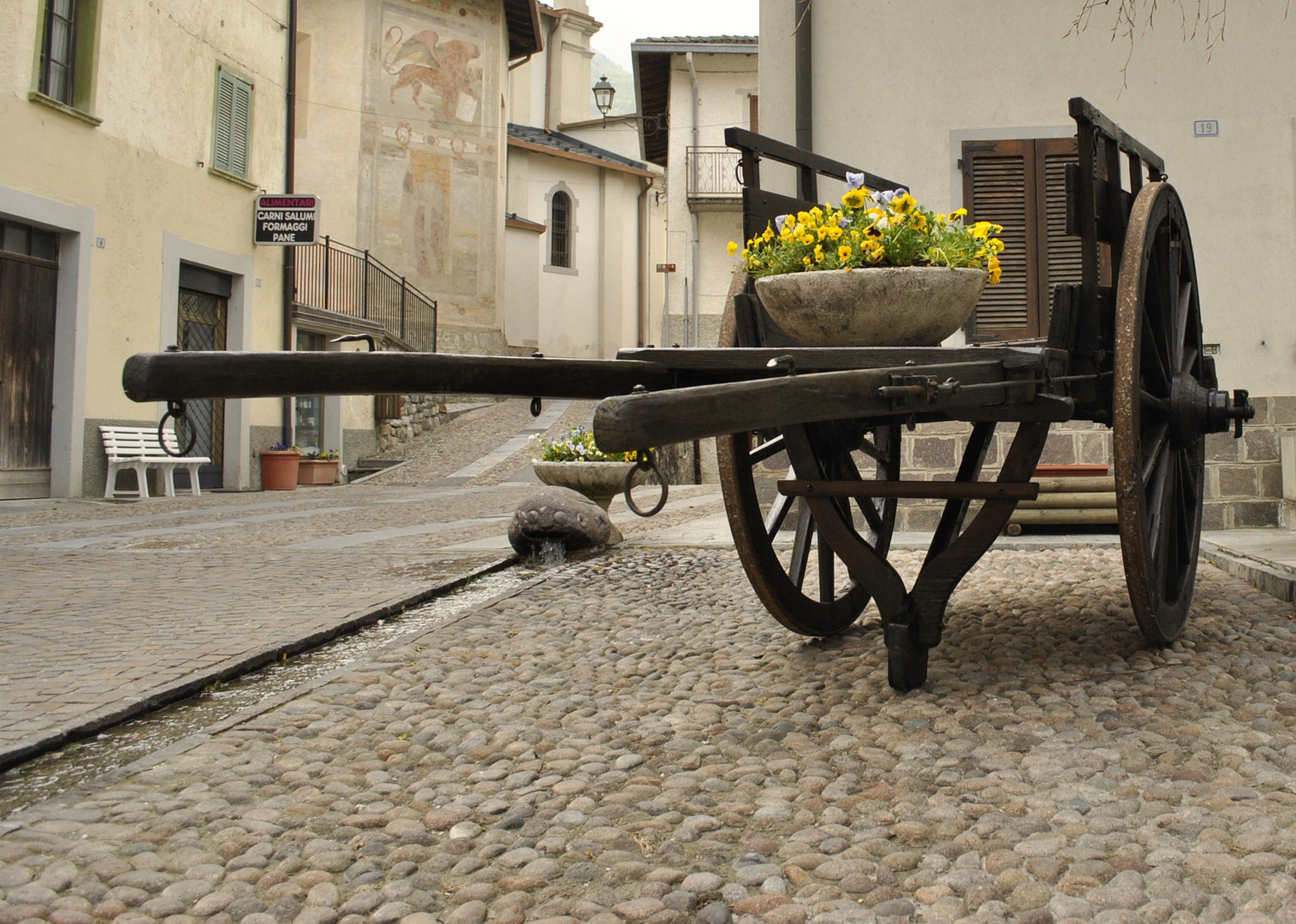 Il carretto di Valtorta.