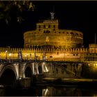 il Castel Sant'Angelo  a  Roma  (Italia) 