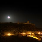 il castello alla luce della luna