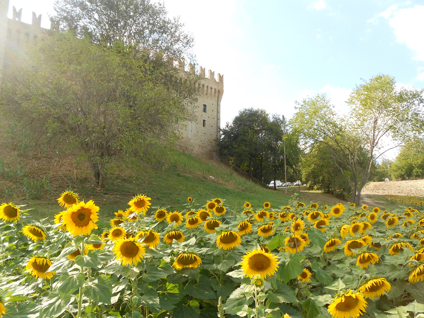 Il castello della Rancia, comune di Tolentino (MC)