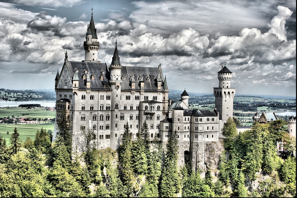il castello delle favole Foto % Immagini| deutschland, europe ...