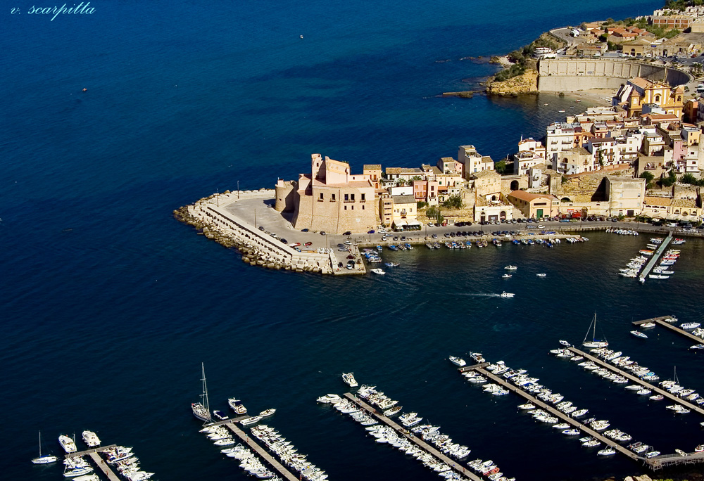 il castello di Castellammare del Golfo