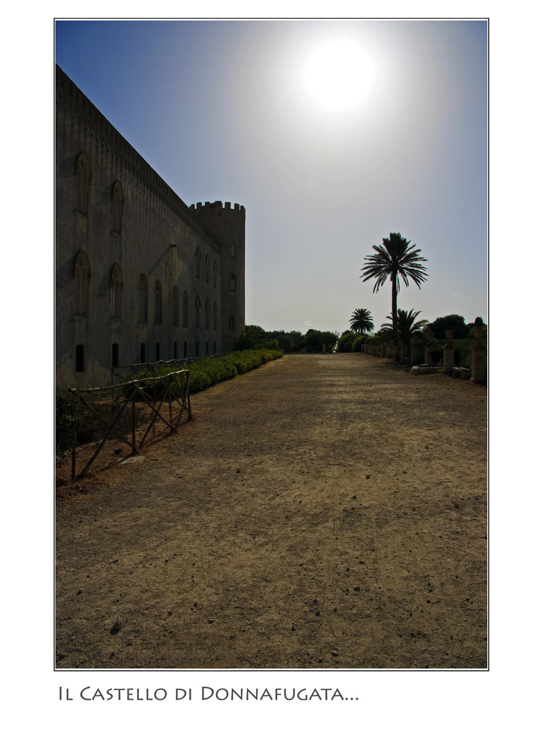 il Castello di Donnafugata....