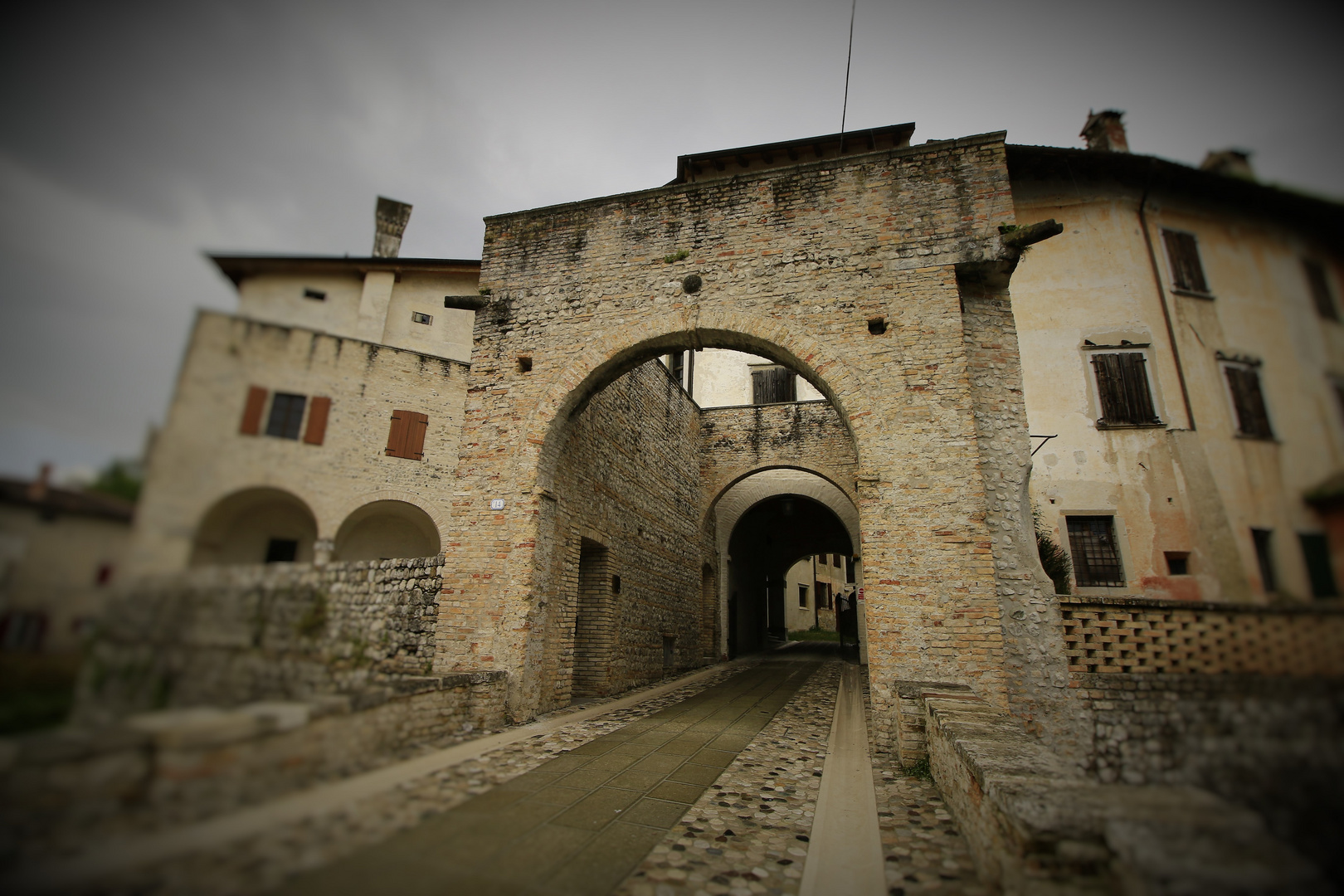 Il Castello di Valvasone. Provincia di Pordenone. Friuli