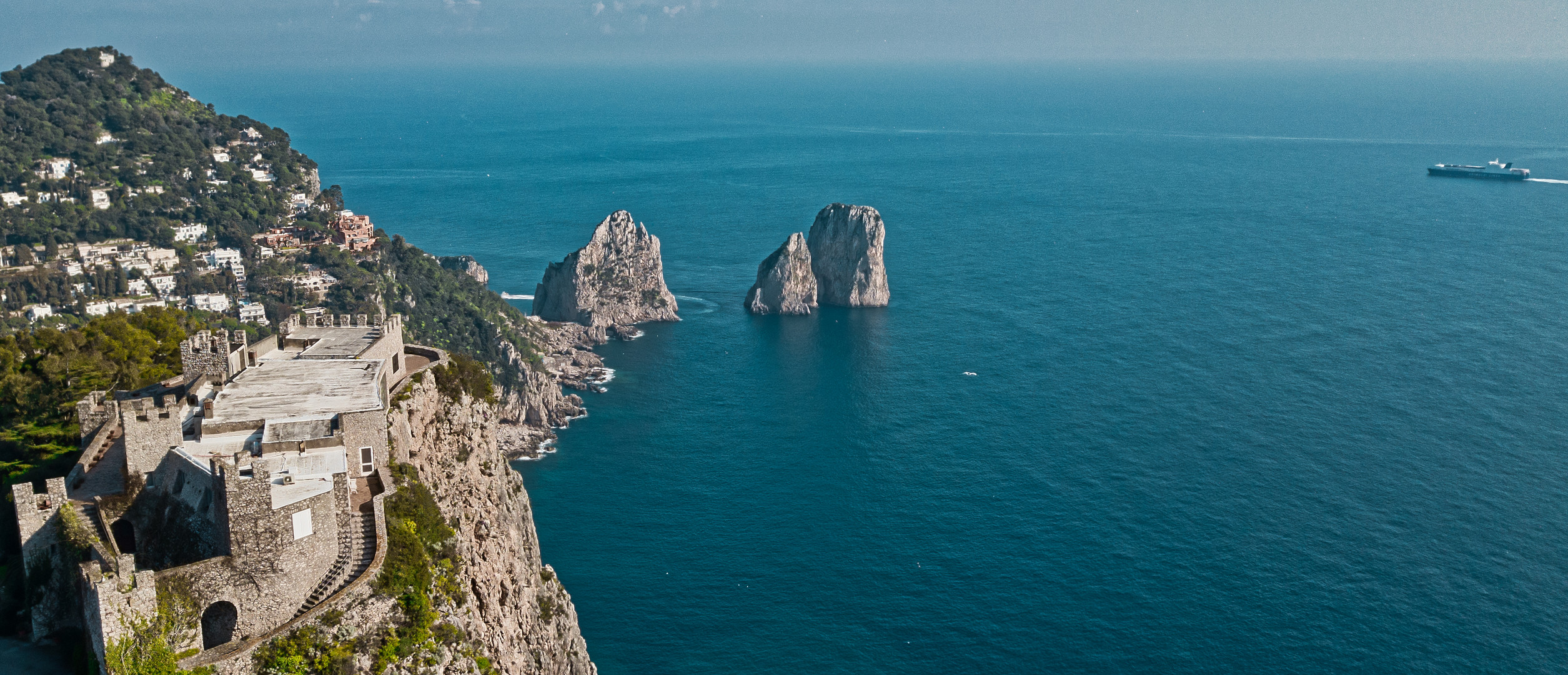 Il Castiglione Veduta Faraglioni