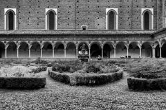 Il chiostro della Certosa di Pavia