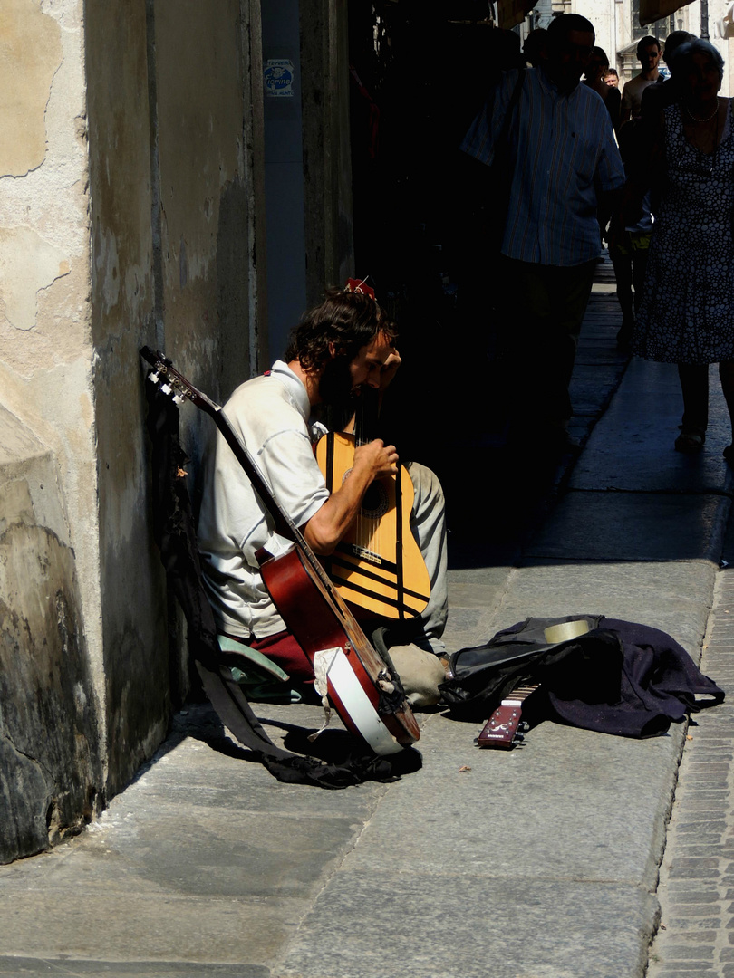 il Chitarrista di strada