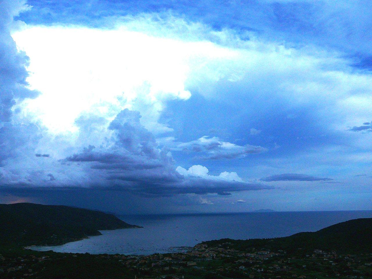 il cielo all'Elba