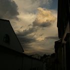 Il cielo di c.trà S.Tomaso prima del temporale.