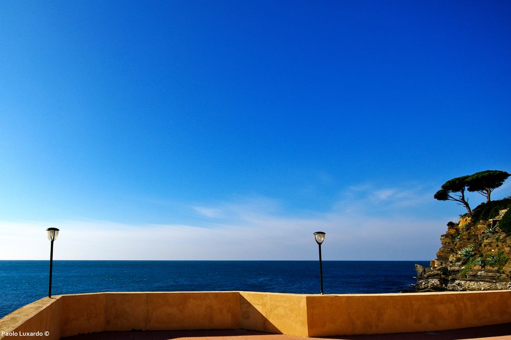 il cielo ed il mare di oggi