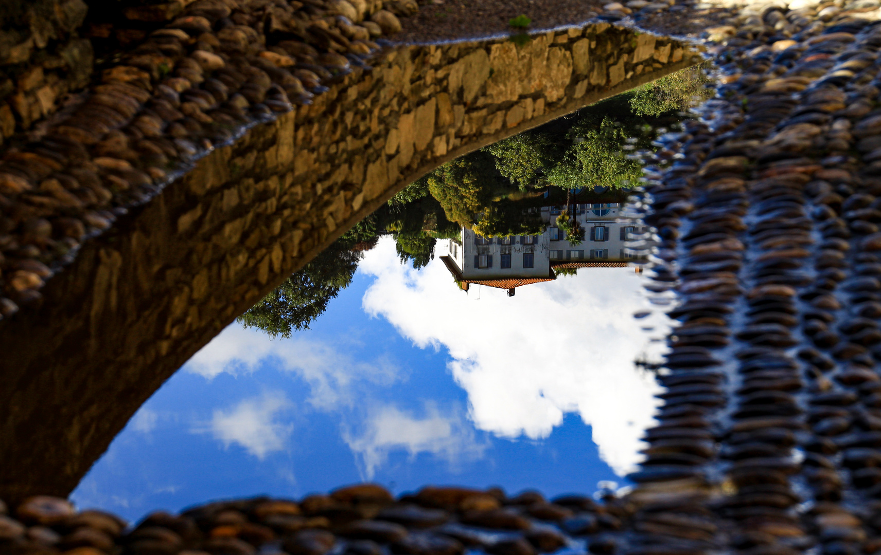 il cielo in una pozzanghera