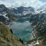 Il cielo pitturato sul lago