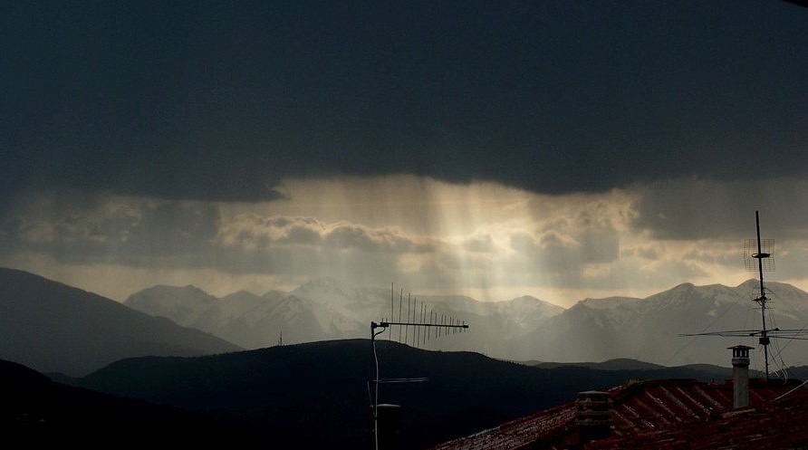 Il cielo sopra L'Aquila 6/4/2009