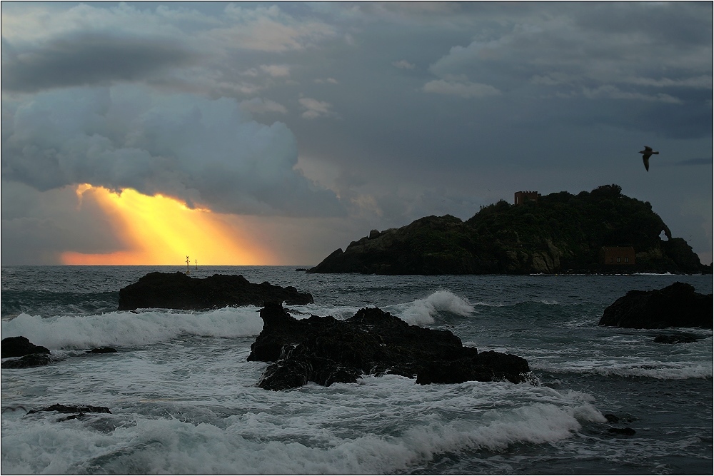 Il cielo stamattina