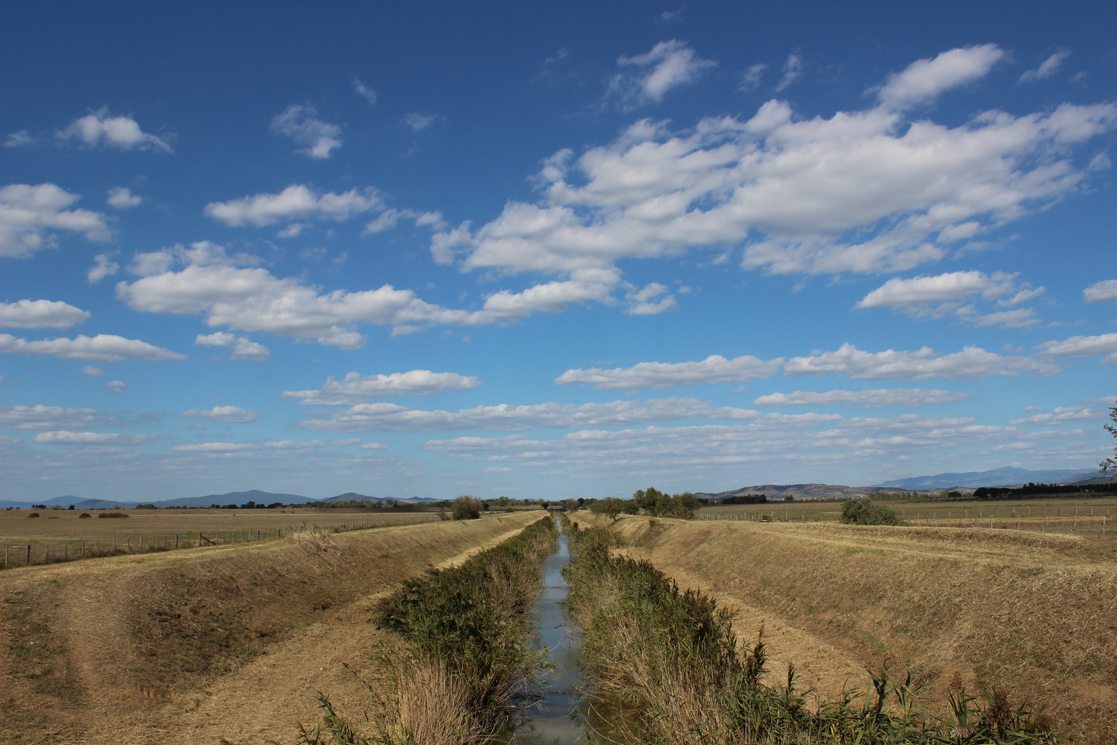 il cielo sul canale