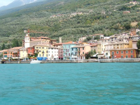 Il colore del lago nell'estate del 2007...