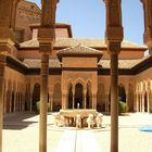 Il Cortile dei Leoni (Alhambra di Granada - Spagna)