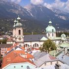 il duomo di Innsbruck... visto dalla cima della Stadt Turn (torre di città)