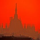 Il Duomo di Milano al tramonto