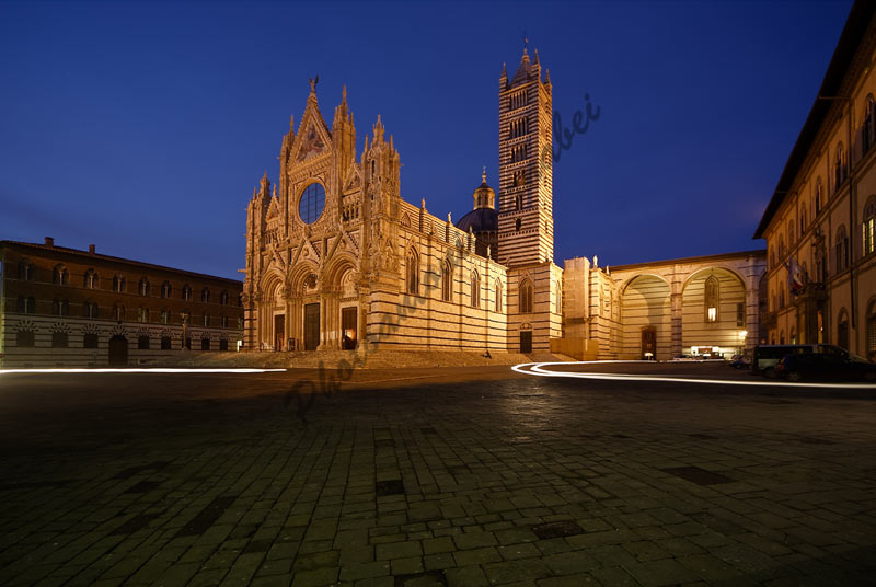 Il Duomo di Siena Notturno