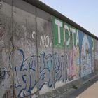 il famoso muro di Berlino dopo la liberazione