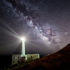 Il faro e la via lattea