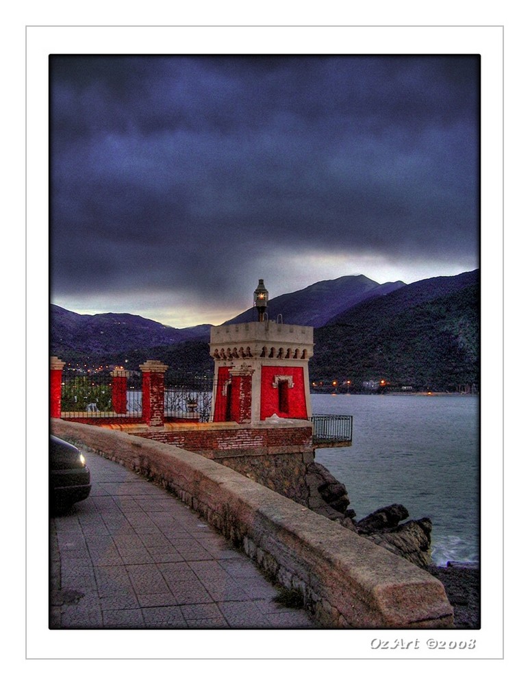 " Il faro rosso " tm-hdr